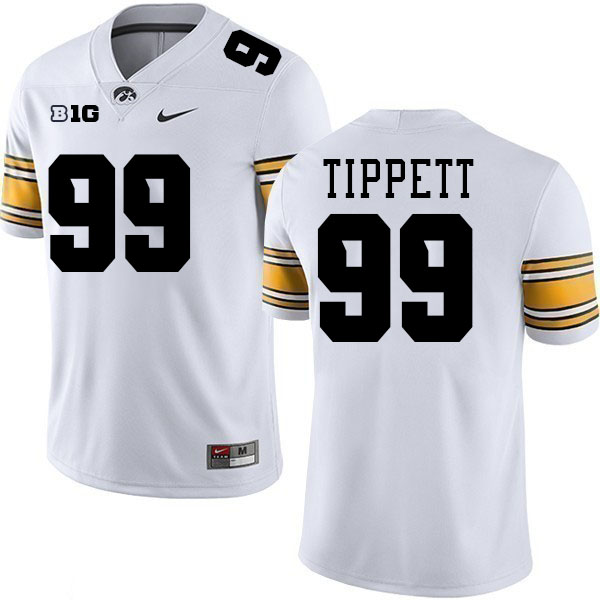 Andre Tippett Iowa Jersey,University Of Iowa Hawkeyes Fotoball Uniforms,Jersey,Gears-White